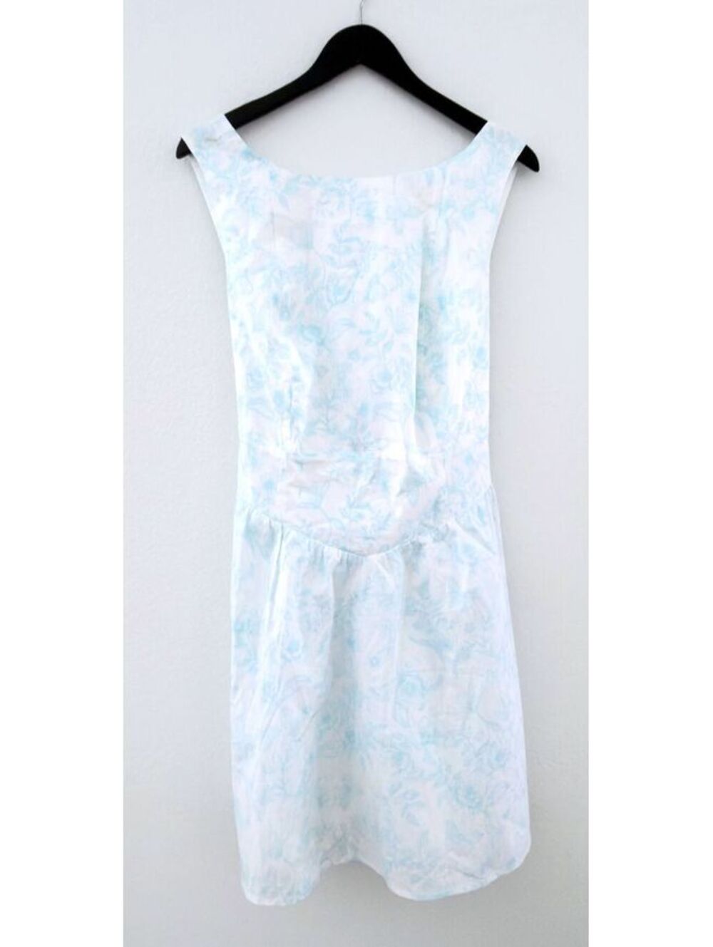 Wild Fable Light Blue Bow Back Mini A-Line Dress Women Size XXL